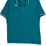 Kappa Polo Shirt - Large Green Cotton