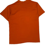 Tennessee The Cotton Exchange Single Stitch T-Shirt - Large Orange Cotton