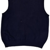 Polo By Ralph Lauren Sweater Vest - Large Navy Cotton