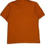 Lacoste Polo Shirt - Medium Orange Cotton