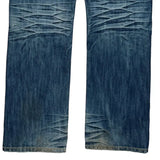 Escapism Hip Hop Jeans - 36W 34L Blue Cotton Blend