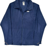 Helly Hansen Fleece Jacket - XL Blue Polyester
