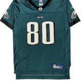 Philadelphia Eagles Reebok Nfl Football Jersey - XL Green Polyester