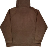 Dickies Graphic Hoodie - XL Brown Cotton Blend