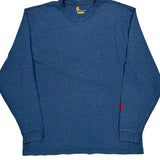Original Fit Carhartt Long Sleeve T-Shirt - Large Blue Cotton