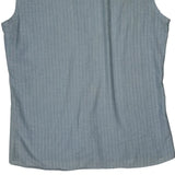 Christian Dior Pinstripe Shirt - Medium Blue Cotton