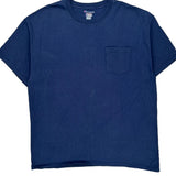 Champion T-Shirt - XL Blue Cotton