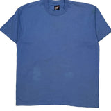 Western Public Radio Fruit Of The Loom Graphic T-Shirt - XL Blue Cotton Blend