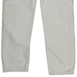 501 Levis Jeans - 32W 30L White Cotton