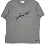 Lacoste T-Shirt - XL Gray Cotton