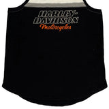 Motorcycles Harley Davidson Tank Top - Medium White Cotton