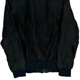Tommy Hilfiger Leather Jacket - Medium Black Leather