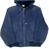 Carhartt Jacket - Small Blue Cotton