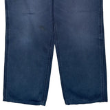 Carhartt Carpenter Trousers - 35W 34L Blue Cotton