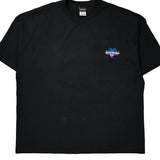 Harley Davidson Graphic T-Shirt - 3XL Black Cotton