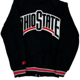 Ohio State Starter College Varsity Jacket - Small Black Polyester