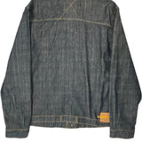 Premium Guess Denim Jacket - Large Gray Denim