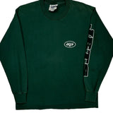 Jets Lee Sport Nfl Long Sleeve T-Shirt - Medium Green Cotton