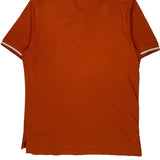Tommy Hilfiger Polo Shirt - XL Orange Cotton