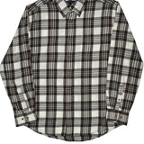 Tommy Hilfiger Checked Shirt - Large Brown Cotton