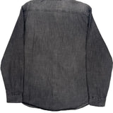 Levis Denim Shirt - XL Gray Cotton