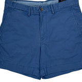 Polo By Ralph Lauren Chino Shorts - 32W 6L Blue Cotton