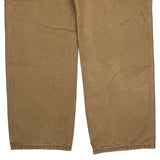 Dickies Carpenter Trousers - 36W 32L Brown Cotton