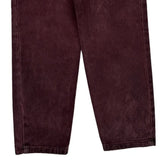 Guess Jeans - 25W UK 6 Burgundy Cotton