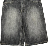 Southpole Denim Shorts - 33W 13L Grey Denim