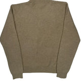 Polo By Ralph Lauren 1/4 Zip - Large Beige Wool
