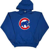 Chicago Cubs Lee Sport Hoodie - Large Blue Cotton Blend