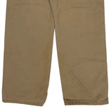 Wrangler Carpenter Trousers - 32W 31L Beige Cotton Blend