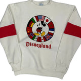 Disney Graphic Sweatshirt - XL Red Cotton