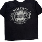 New River Harley-Davidson Harley Davidson Graphic T-Shirt - XL Black Cotton