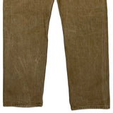 Levis 501 Jeans - 35W 31L Brown Cotton