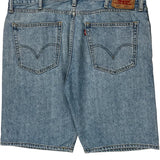 Levis Denim Shorts - 36W 10L Acid Wash Cotton
