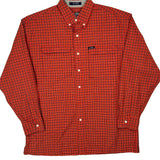 Chaps Ralph Lauren Checked Shirt - Large Red Cotton