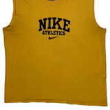 Nike Tank Top - Medium Yellow Cotton