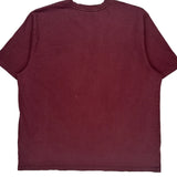 Carhartt T-Shirt - 2XL Burgundy Cotton