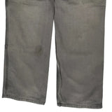 Carhartt Double Knee Carpenter Trousers - 36W 32L Grey Cotton