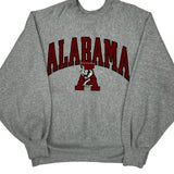 Alabama Unbranded College Sweatshirt - Large Grey Polyester Blend