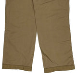 Ridegcut Cargo Trousers - 33W 34L Khaki Cotton Blend