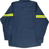 Red Kap Shirt - Medium Navy Polyester Blend