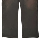 Dickies Double Knee Carpenter Pants - 36W 31L Black Cotton