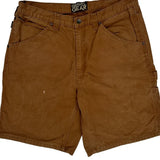 Gravel Gear Carpenter Shorts - 34W 10L Brown Cotton