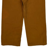 Age 4 Carhartt Double Knee Overalls - XS Brown Cotton