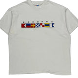 Bermuda Hanes Graphic T-Shirt - XL White Cotton