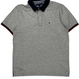 Tommy Hilfiger Polo Shirt - Medium Gray Cotton