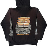 Yorkton Harley Davidson Graphic Hoodie - Medium Black Cotton