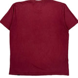 Dickies T-Shirt - Large Red Cotton